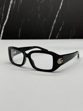 Gucci Black Acetate Sunglasses with Gold Star & Bee Accents Men main image 4